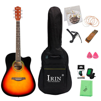 A guitar folk guitar 41 inch original sound acoustic guitar boys and girls beginner set