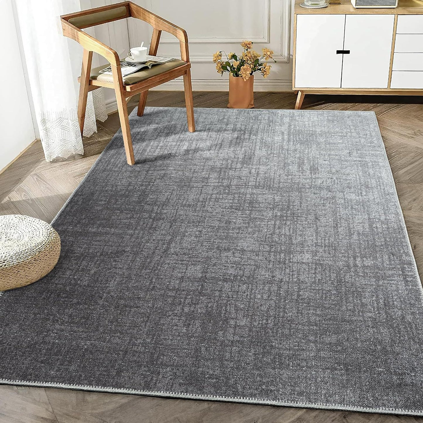 A carpet floor mat