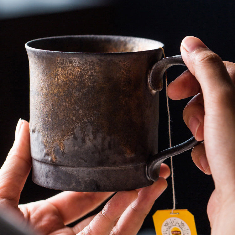 A ceramic water cup