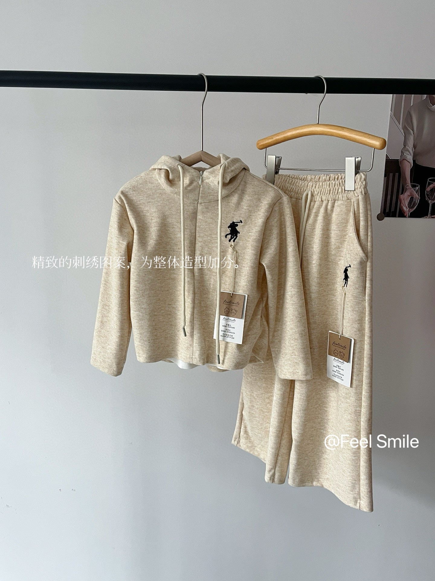 A children's set fake two-piece set