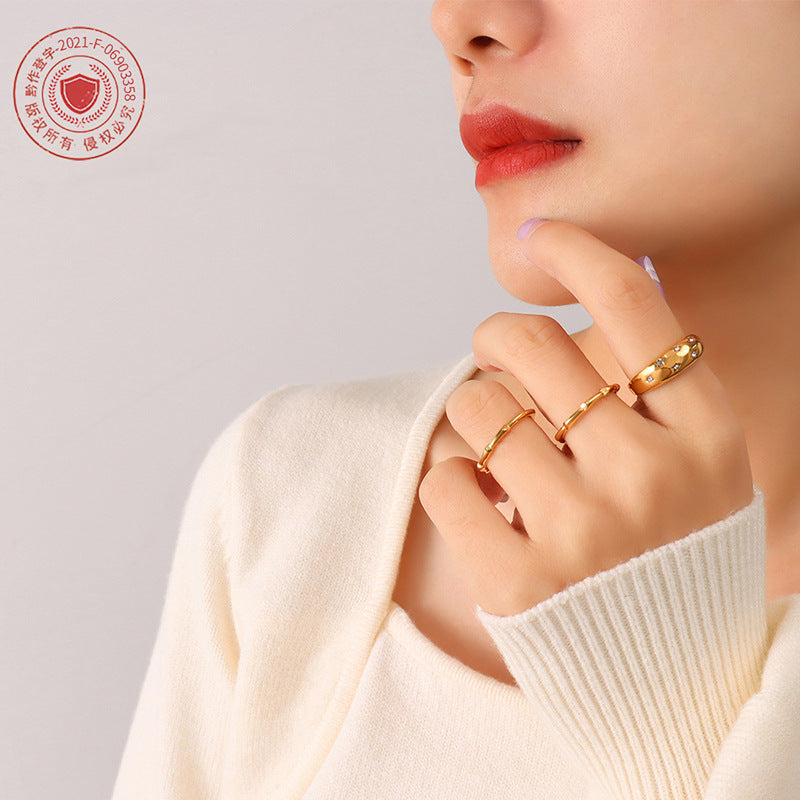 A ring jewelry