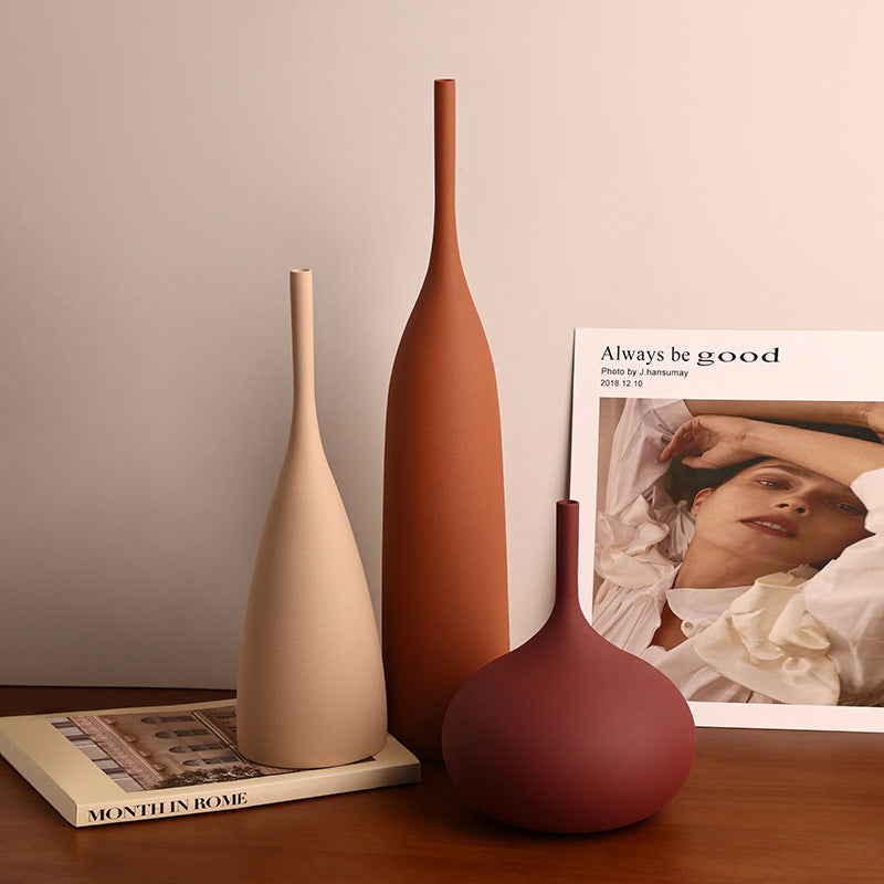 A ceramic vase ornament