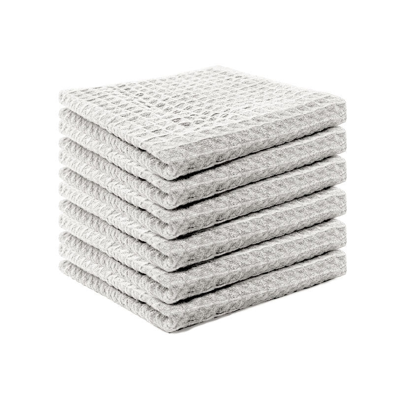 A Waffle rag coffee milk tea shop bar special cleaning towel thickened not easy to lose hair quick drying cleaning towel