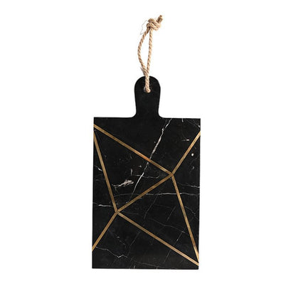 A Marble cutting board Chopping board Fruit plate Household cutting board Household panel Bread board Anti-mildew Dessert Pastry White