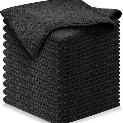 A Absorbent microfiber rag Kitchen dishcloth Home cleaning scouring cloth Car cleaning rag