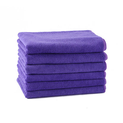 A enlarged and thickened car towel without leaving marks, water-absorbing polyester brocade microfiber towel, household cleaning floor towel