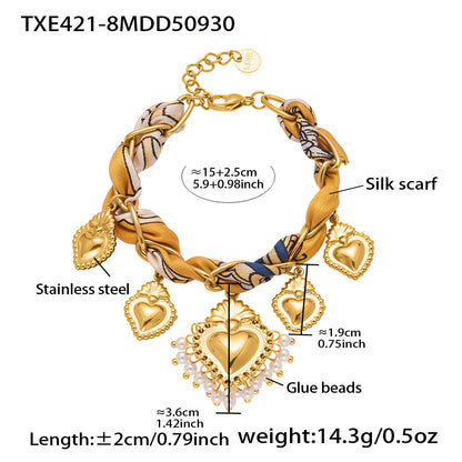 A pendant necklace bracelet jewelry