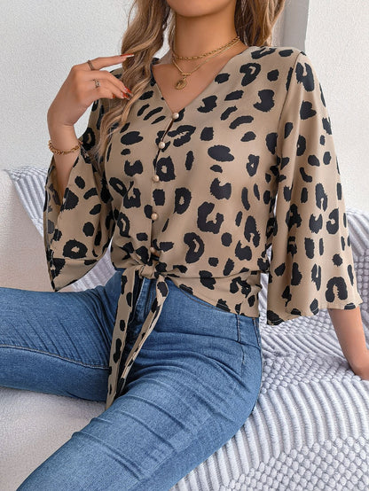 A women's spring and summer top