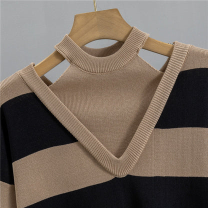 A knitted suit