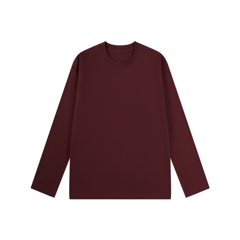 A cotton long-sleeved top