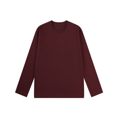 A cotton long-sleeved top