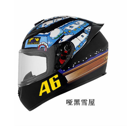 A locomotive helmet