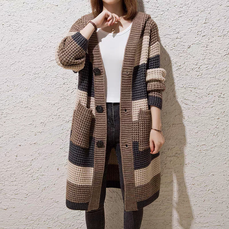 A sweater jacket