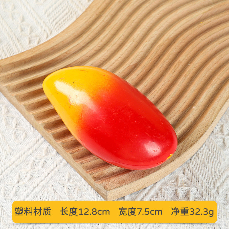 A simulated plastic vegetable spot wholesale props children's teaching aids plastic fake fruit eggplant potato carrot model