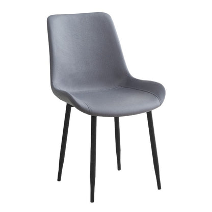A Leather Dining Chair Home Hotel Reception Chair Leisure Chair Durable Dining Chair