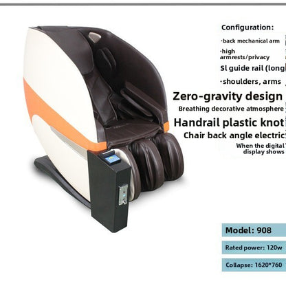 A scan code sharing commercial massage chair coin box massage chair coin export foreign 3D manipulator guide