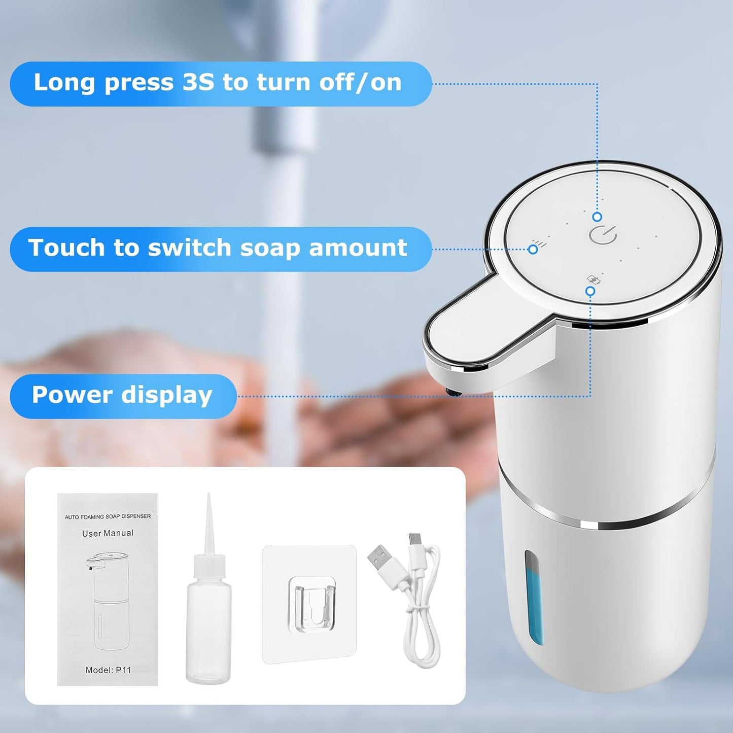 A Sensing soap soap foamer Automatic hand sanitizer