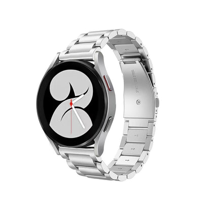A For Samsung Galaxy Watch 7 Stainless Steel Watch with Metal 40/42/46 mm Solid Steel Strap
