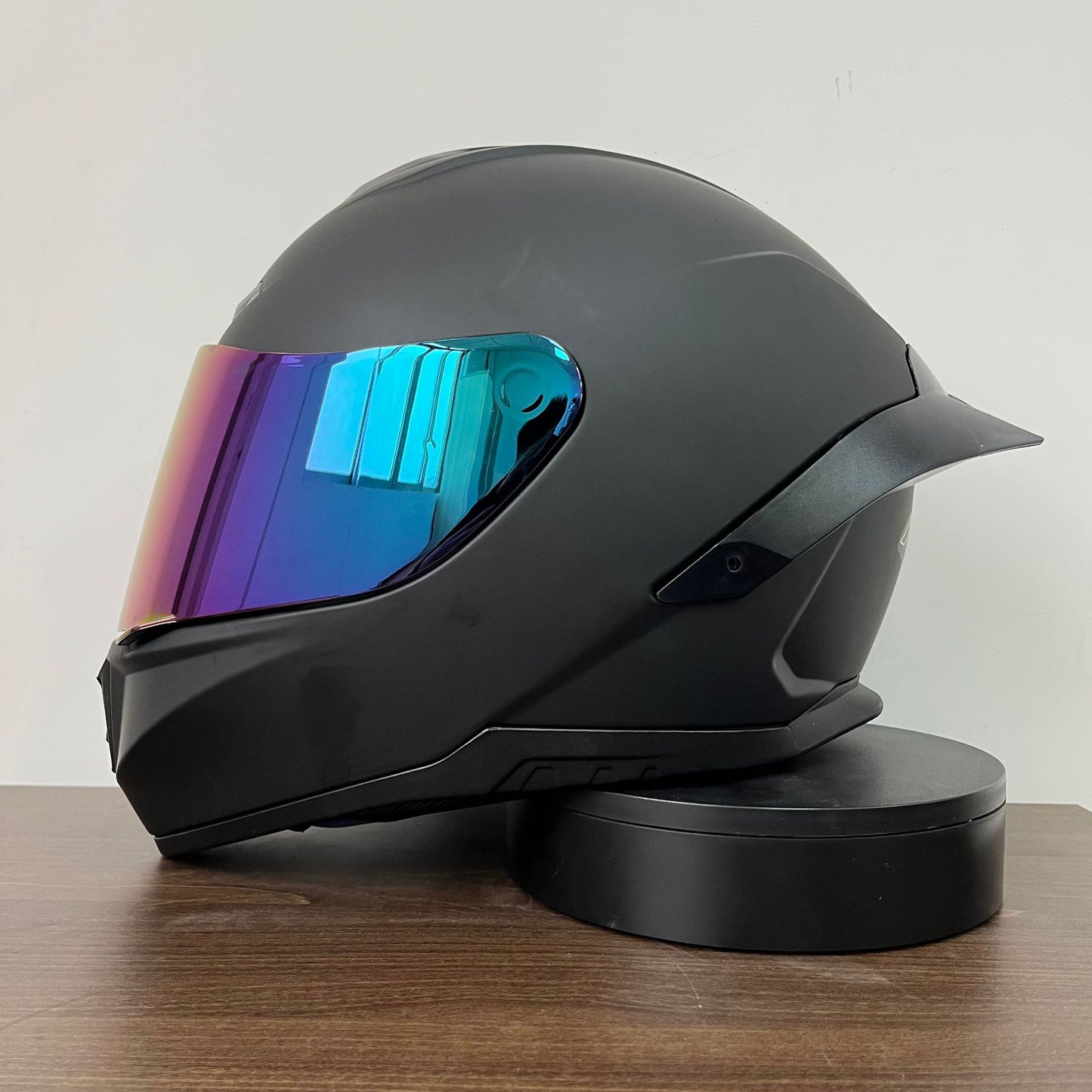 A locomotive helmet