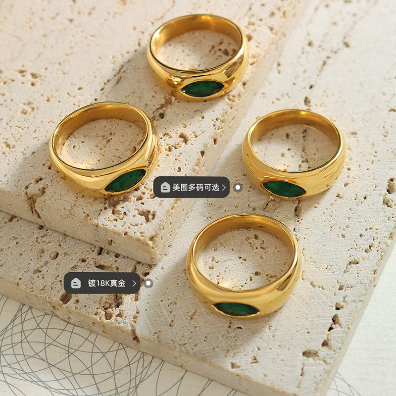 A ring jewelry