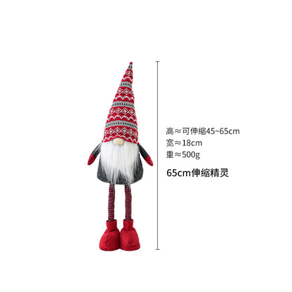 A telescopic doll scene ornament