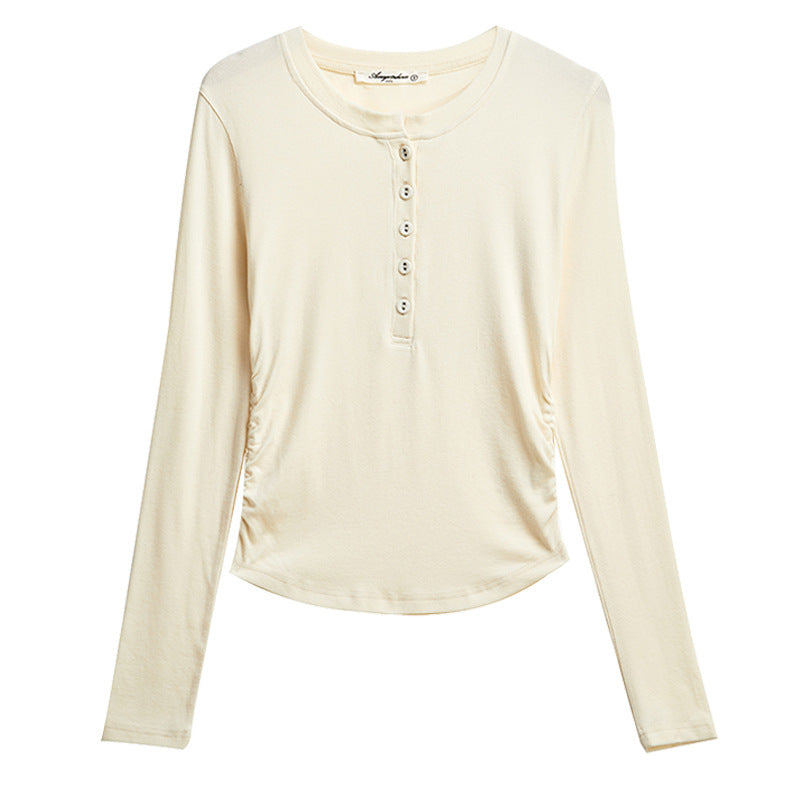 A long-sleeved top