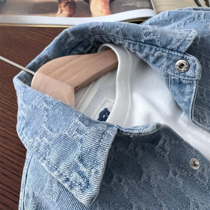 A children's denim jacket