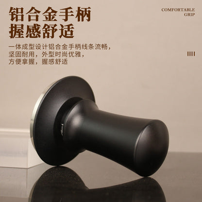 A with graduated elastic powder press balance espresso machine handle filling powder hammer constant force rebound 51/53/58 mm
