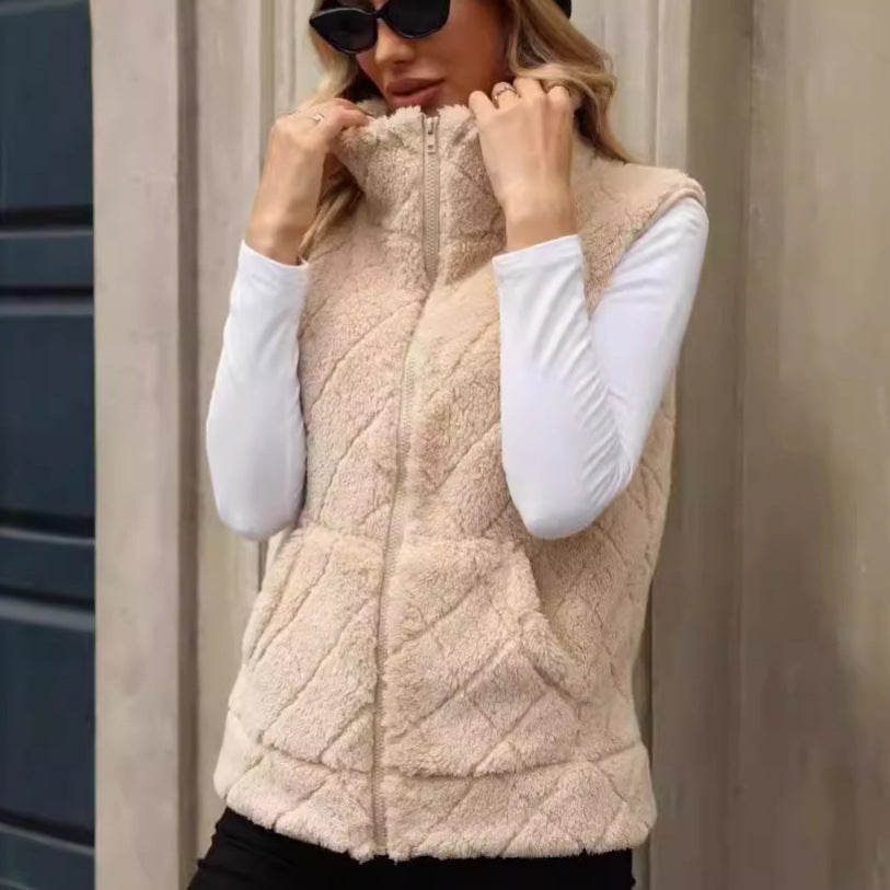 A plush vest