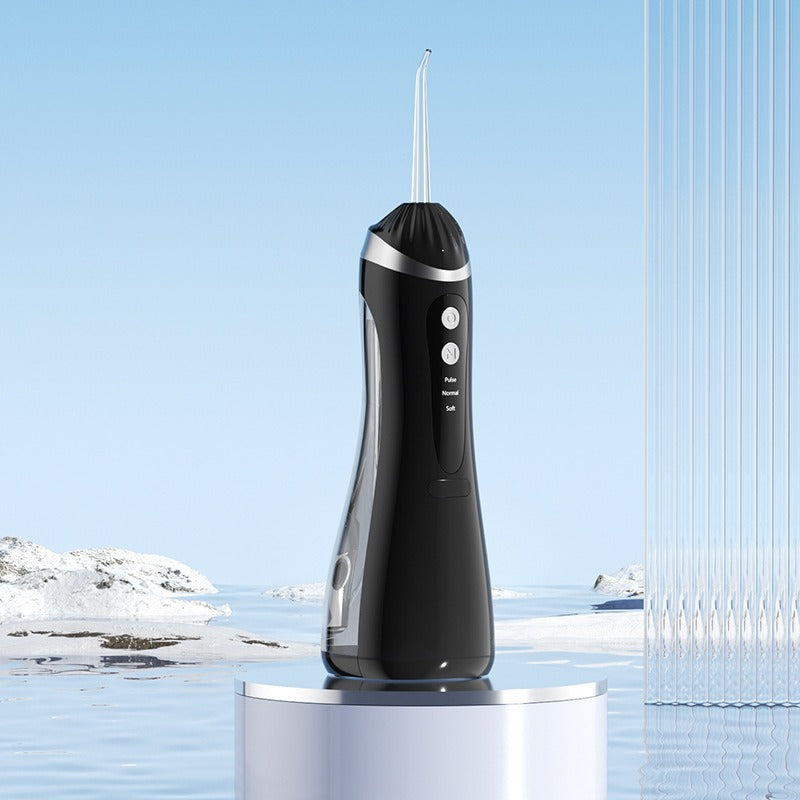 A tooth flusher portable water floss