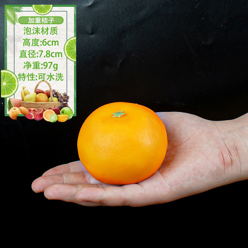 A simulation weighted fruit ornaments window display layout home decoration photography props fruit sakya fruit star fruit