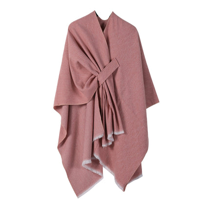 A shawl scarf