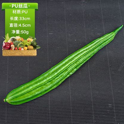A simulated vegetable early education props studio shooting props window ornaments fake cabbage radish fake vegetables