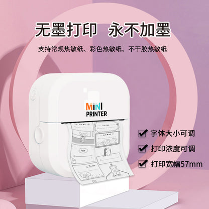 A Mini Label Printer Portable