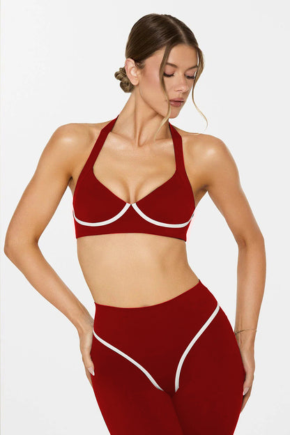A new nude yoga jacket stand-up collar zipper fitness shaping waist short sports long sleeve cycling