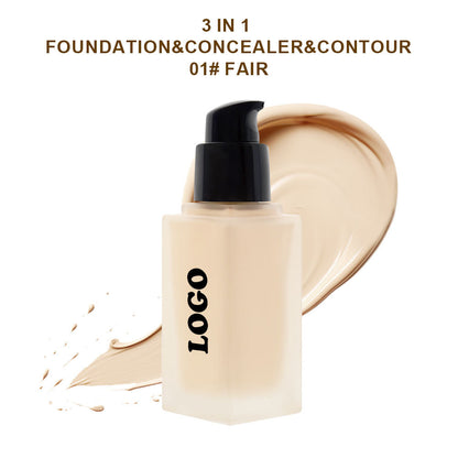 A concealer foundation —— Customizable logo MOQ 100 pieces