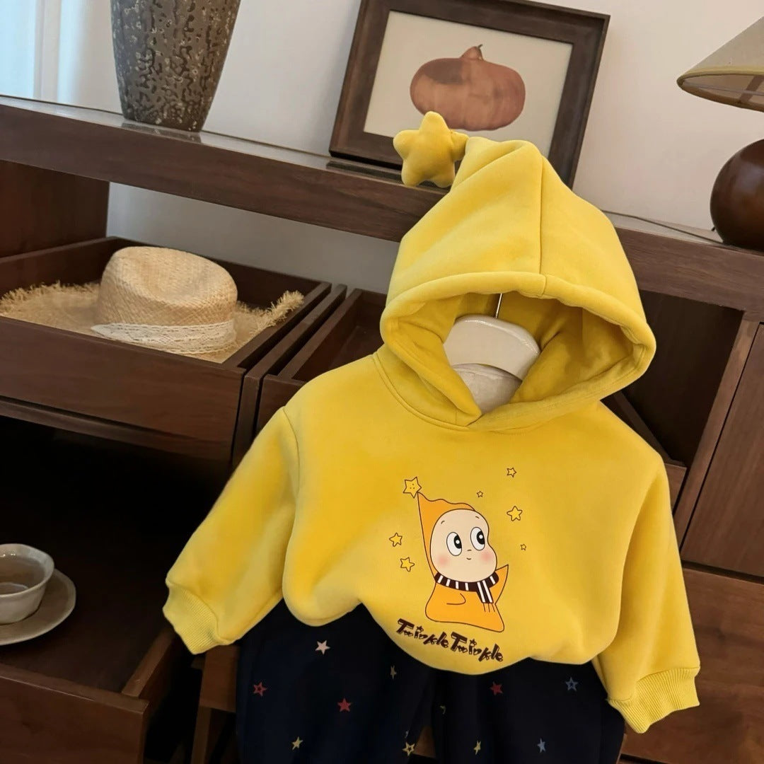 A children's hooded set