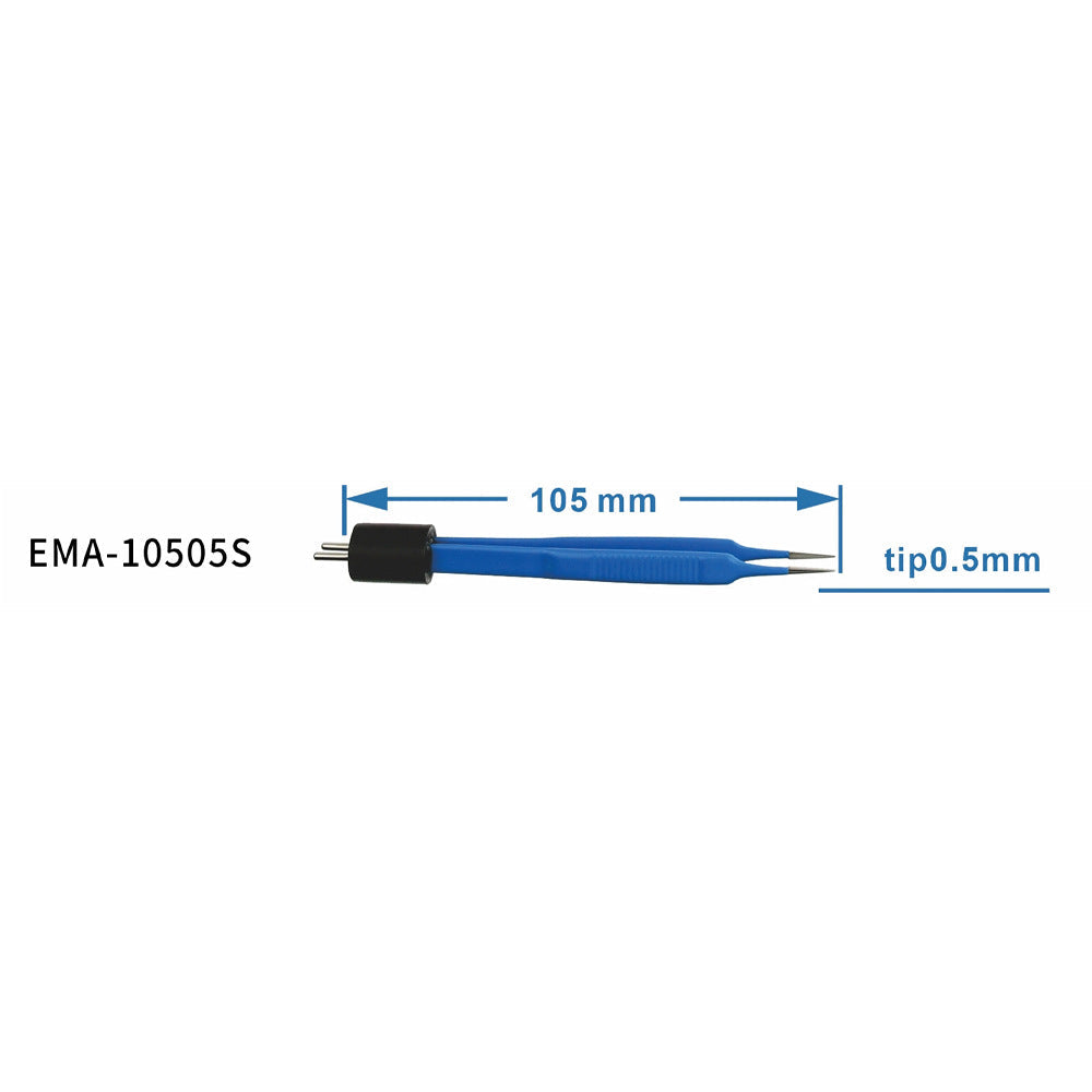 A High frequency surgical electrode electrocoagulation tweezers bipolar coagulation tweezers surgical tweezers high frequency electroknife only for experimental use and foreign trade use
