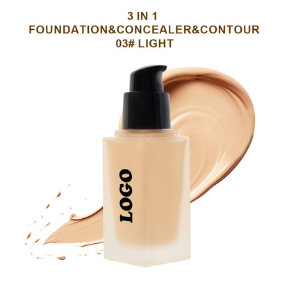 A concealer foundation —— Customizable logo MOQ 100 pieces
