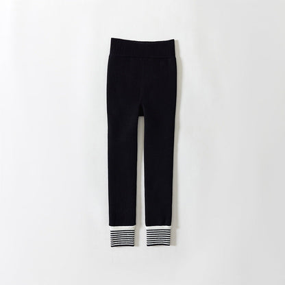 A children's winter fleece leggings