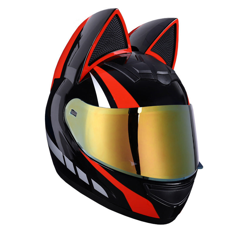 A locomotive helmet