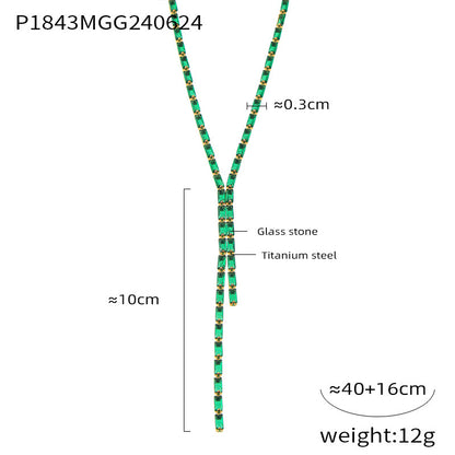A necklace jewelry