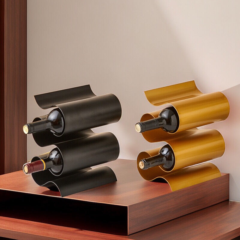 A wine ornament wine rack