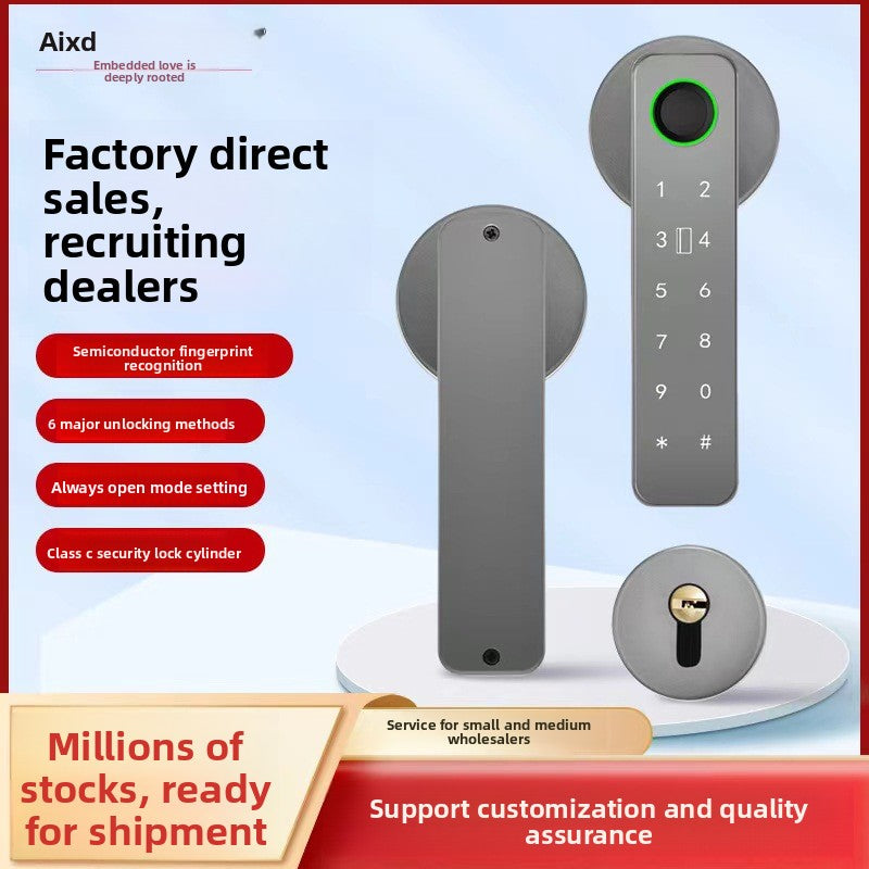 Smart lock Home door lock Apartment lock Hotel room swipe card Room door Indoor wooden door Fingerprint lock Bluetooth