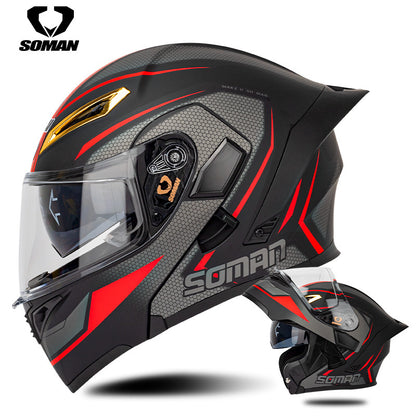 A locomotive helmet
