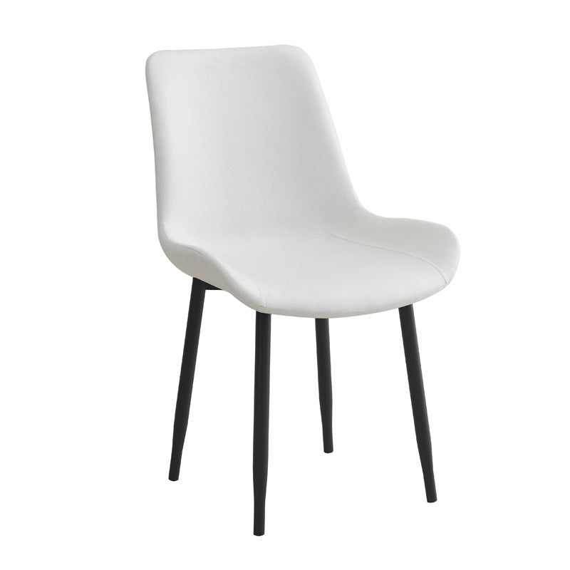 A Leather Dining Chair Home Hotel Reception Chair Leisure Chair Durable Dining Chair