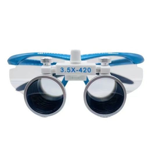 A Dental mouth 2.5 times 3.5 times eyeglass surgery Binocular magnifying glass ENT surgery Microsurgery