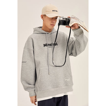A hooded sweater