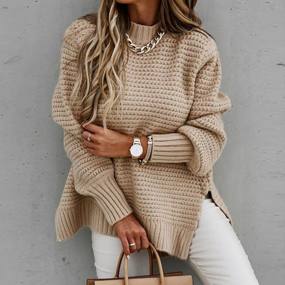 A knitted sweater
