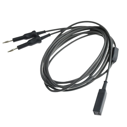 A Reusable bipolar coagulation clamp cable 4mm banana plug connection snake ESU-006C